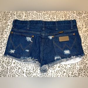 Wrangler cutoff shorts